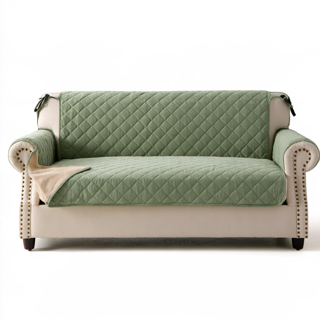 Nowoczesna sofa, o nowoczesnej formie, kolor: jasnobeżowy - elmcabinco